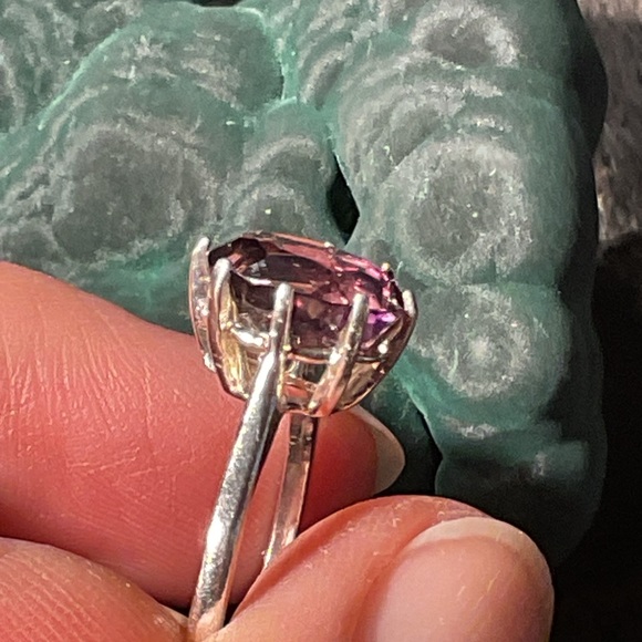 Pyrope Garnet .925 Silver Ring 7 - Picture 3 of 7